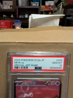Authentic PSA10 Mew ex SAR Pokemon Card Japanese 151 Mew EX - Image 2