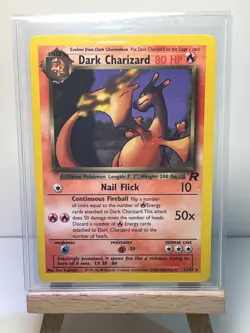 Pokemon Non-holo Card Lot - Dark Blastoise #20 & Dark Charizard #21 Team Rocket - Image 2