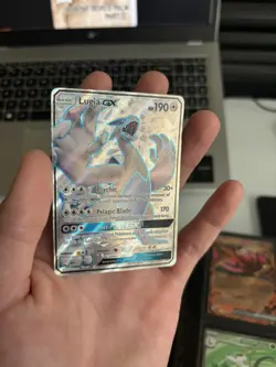 Lugia GX 207/214 Lost Thunder 2018 Full Art Holo Rare Pokemon Card TCG - Image 2