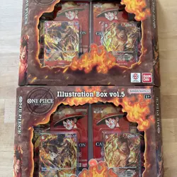 Bandai One Piece Card Game Illustration Box Vol 5 Lot 2 Brand New Factory Sealed - Image 1