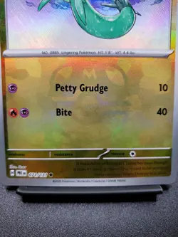 Pokemon TCG Dreepy Prismatic Evolutions Card 071/131 Masterball Reverse Holo - Image 2