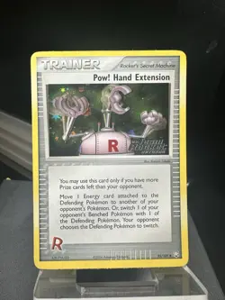 Pokemon Card - Pow! Hand Extension Team Rocket Returns 85/109 Reverse Holo - Image 1