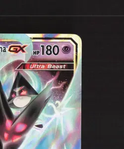 Dawn Wings Necrozma GX SM101 Sun & Moon Black Star Promo Holo Pokemon Card DMG - Image 4