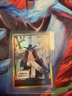 DON!! Card Gold Mihawk Alt OP14 - ONE PIECE - NM - Japanese - Image 1