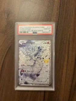 Pokemon Celebrations Reshiram Card PSA 10 113/114 TCG - Image 3
