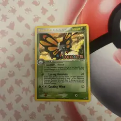 Pokemon TCG Beautifly EX Deoxys Reverse Holo Card 2/107 Rare - Image 1