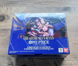 One Piece Card Game: OP-14 Booster Box The Azure Sea’s Seven - Sealed (English) - Image 1