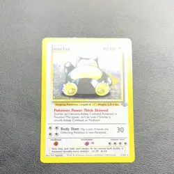 Pokemon Card- Snorlax Jungle 11/64 Holo Rare Unlimited English - Image 1