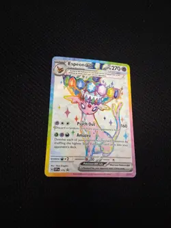 Espeon ex 175 SVP Black Star Promo Prismatic Evolutions Pokemon Card - Image 2