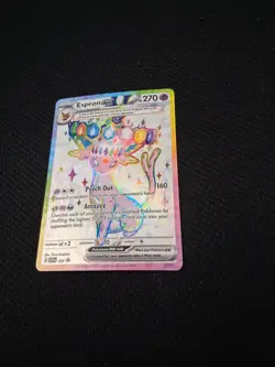 Espeon ex 175 SVP Black Star Promo Prismatic Evolutions Pokemon Card - Image 3