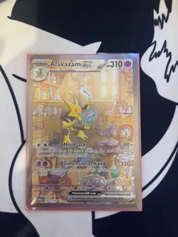 pokemon card. 151 Alakazam ex, mint condition. 201/165 - Image 1