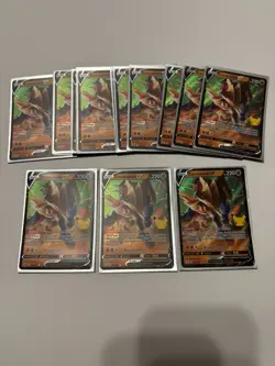 Pokemon 25th Anniversary Pokemon TCG Celebrations Zamazenta Lot, 14 cards - Image 1