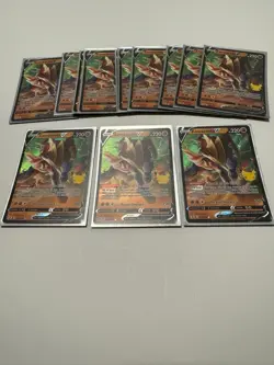 Pokemon 25th Anniversary Pokemon TCG Celebrations Zamazenta Lot, 14 cards - Image 3