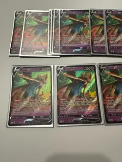 Pokemon 25th Anniversary Pokemon TCG Celebrations Zacian V Lot, 14 cards - Image 2