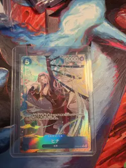 Hina (Alt Art) EB03-025 R ONE PIECE Heroines Edition ONE PIECE Card Japanese NM - Image 1
