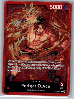 Portgas.D.Ace (Special Goods Set -Ace/Sabo/Luffy-) OP03-001 One Piece Card - NM - Image 1
