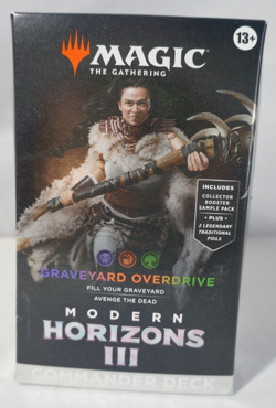 MTG Modern Horizons 3 Graveyard Overdrive Commander Deck - Brand New Sealed - Image 1