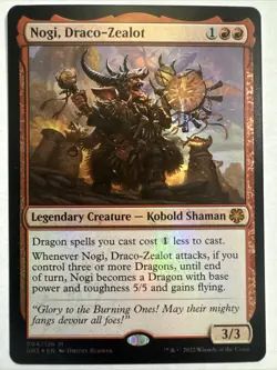 Nogi, Draco-Zealot (Foil) - MTG Magic Game Night: Free-For-All - Image 1