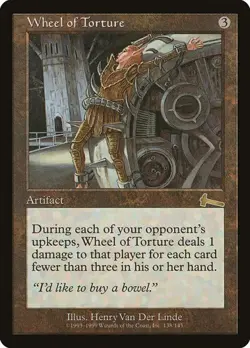 Wheel of Torture Urza's Legacy LP MTG - Image 1