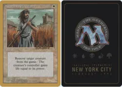 Swords to Plowshares - Michael Loconto - 1996 ~ Moderately Played Pro Tour F MTG - Image 1
