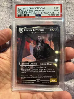 Dracula the Voyager - Edgar, Charmed Groom Innistrad: Crimson Vow - PSA Mint 9 - Image 1