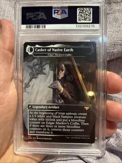 Dracula the Voyager - Edgar, Charmed Groom Innistrad: Crimson Vow - PSA Mint 9 - Image 2