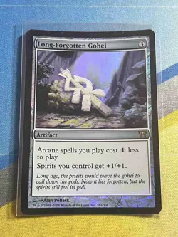 Magic the Gathering MTG Champions of Kamigawa LONG-FORGOTTEN GOHEI Foil - Image 1