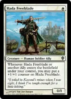 4 Hada Freeblade - LP - Worldwake - mtg - 4x x4 - Image 1