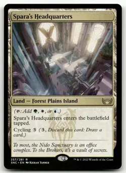 Spara's Headquarters Streets of New Capenna Regular pack fresh edh commander - Image 1