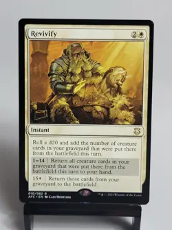 MTG - Commander: Adventures in the Forgotten Realm - Revivify - Image 1