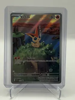 Victini 208 - Illustration Rare - Black Star Promo - English Pokemon TCG NM - Image 1