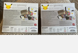 Lot Of 2 Pokemon 25th Anniversary Celebrations Elite Trainer Box (ETB) Sealed - Image 2