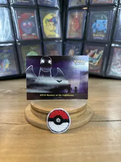 Pokemon Topps EP13 Mystery at the Lighthouse - Holo Foil - Blue Label - NM- - Image 1
