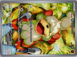 Pokemon tcg #181/167 Hisuian Growlithe Holo Near Mint SV06: Twilight Masquerade - Image 1