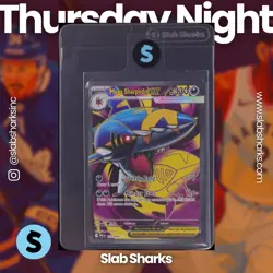 2025 POKEMON PHANTASMAL FLAMES #113/094 MEGA SHARPEDO EX FULL ART ULTRA RARE - Image 1