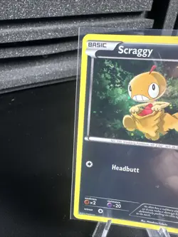 Pokemon TCG McDonald's Promo - 2012 - Scraggy #10/12 Stamped Holo Card - Image 2