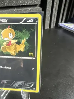 Pokemon TCG McDonald's Promo - 2012 - Scraggy #10/12 Stamped Holo Card - Image 3