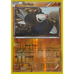 Pokemon Drilbur 8/12 Holo 2012 McDonald's Promo Vintage TCG Card Collectible - Image 1