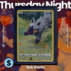 2023 POKEMON SWORD & SHIELD CROWN ZENITH #GG33/GG70 POOCHYENA GALARIAN GALLERY - Image 1