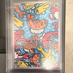 Pokemon Tatsugiri 186/167 Sv06 Twilight Masquerade Illustration Rare Holo 2024 - Image 1