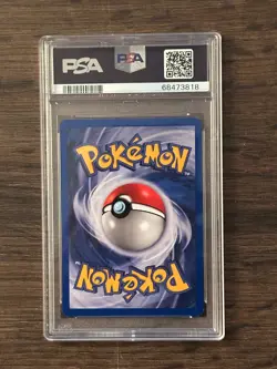 Pokemon League Black Star Surfing Pikachu Promo #28 PSA9 Cert # 68473818 - Image 5