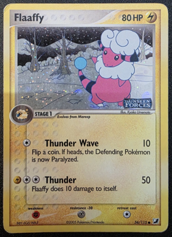 Flaaffy 56/115 Pokemon Unseen Forces Stamped Reverse Holo MP - Image 1