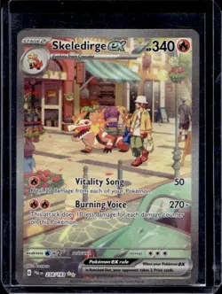2023 Pokemon Scarlet & Violet Paldea Evolved Skeledirge ex #258/193 - Image 1