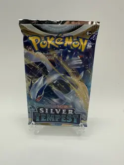 Pokemon Sword & Shield Silver Tempest Booster Pack Sealed Random Art 2 Pack Min. - Image 1