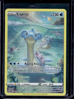 2023 Pokemon Sword & Shield Crown Zenith Lapras Galarian Gallery #GG05/GG70 - Image 1