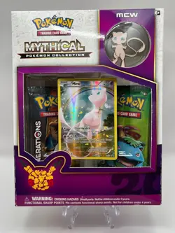(402867) Pokemon 2016 Mythical Pokemon Collection Mew - Factory Sealed Box - Image 1