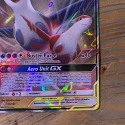 Pokemon TCG Pokemon Latias & Latios GX Ultra Rare Holo 113/181 NM Tag Team Up - Image 4