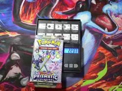 HEAVY! GOD PACKUUU 22.37g Prismatic Evolutions Pokemon TCG Booster (SEALED) - Image 1