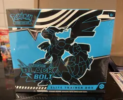 Pokemon TCG: Scarlet & Violet Black Bolt Elite Trainer Box ETB - Factory Sealed - Image 1