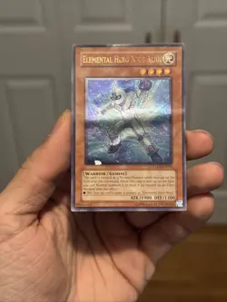 Yugioh! HP Elemental Hero Neos Alius - TAEV-EN018 - Ultimate Rare - Unlimited Ed - Image 1